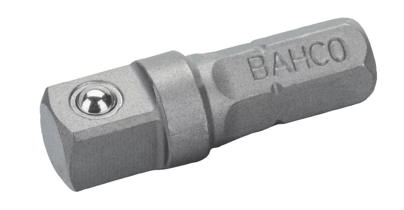 adapter 1/4", med firkant, 25 mm Bahco