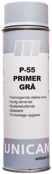 Spray Primer Grå 500ml Unican