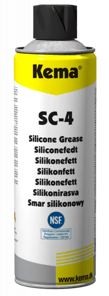 Siliconefedt SC-4 spray 500ml Kema