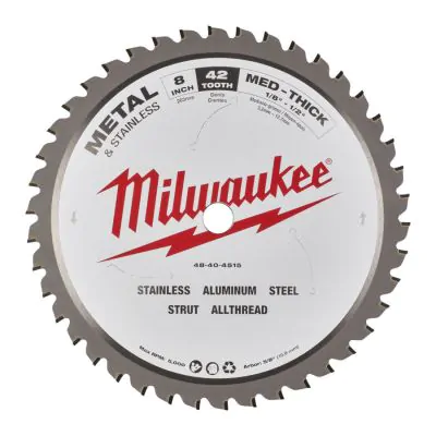 Rundsavklinge Til Metal 203/15,87/40T Milwaukee