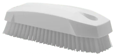 Neglebørste S 6440, 130 mm, stiv, hvid Vikan