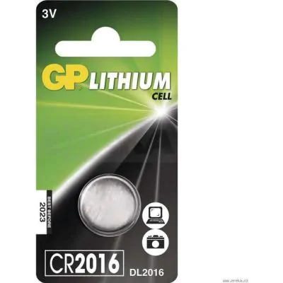 Batteri Knappecelle Lithium 20,0x1,6mm 3,0v GPBatteries