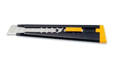  Kniv m/bræk-af blad 18mm, kliklås Olfa